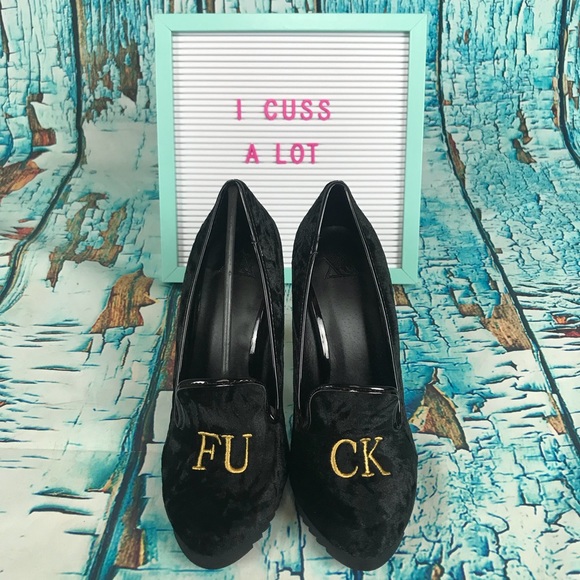 YRU Shoes - SALE! YRU Posch FU CK Heels! Brand New! YASSSSS